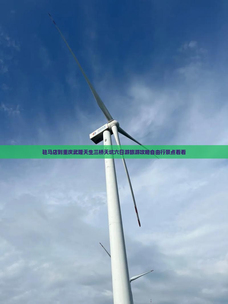 驻马店到重庆武隆天生三桥天坑六日游旅游攻略自由行景点看看