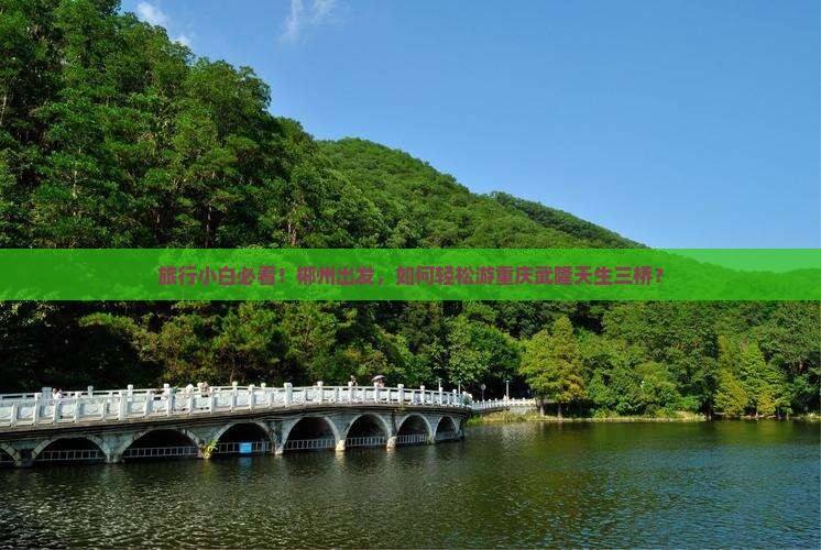 郴州去重庆武隆天生三桥景点