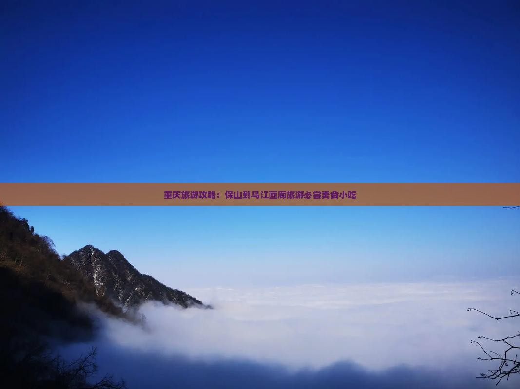 保山到重庆乌江画廊旅游小吃