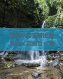 吉安去重庆wfc观景台攻略