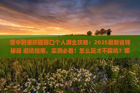 晋中到重庆磁器口个人游