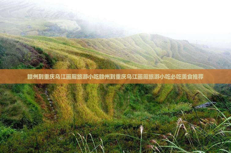 赣州到重庆乌江画廊旅游小吃