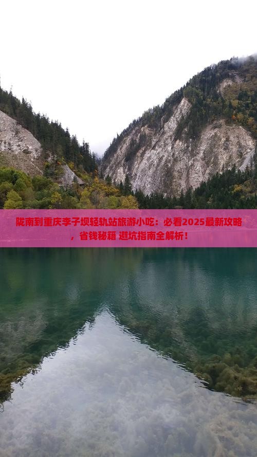 陇南到重庆李子坝轻轨站旅游小吃