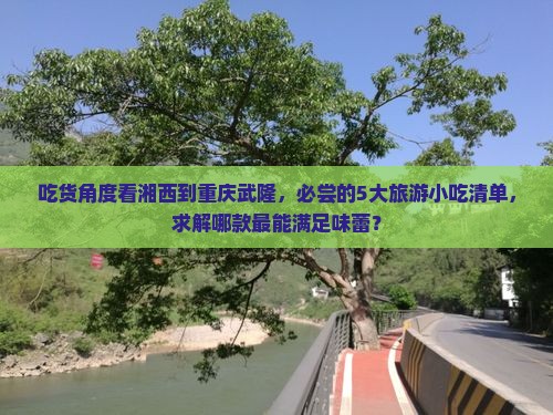 湘西去重庆武隆旅游小吃