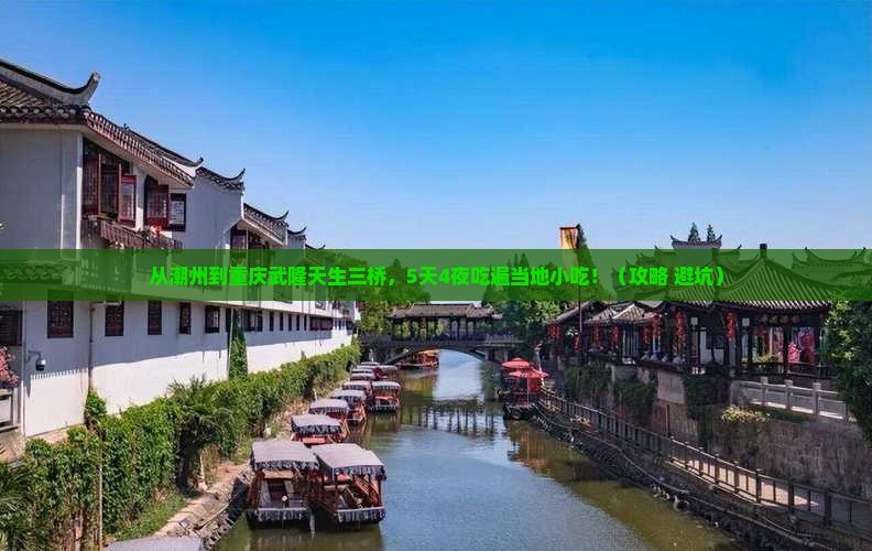 潮州去重庆武隆天生三桥旅游小吃
