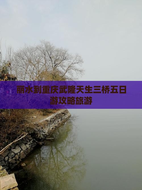 丽水到重庆武隆天生三桥五日游