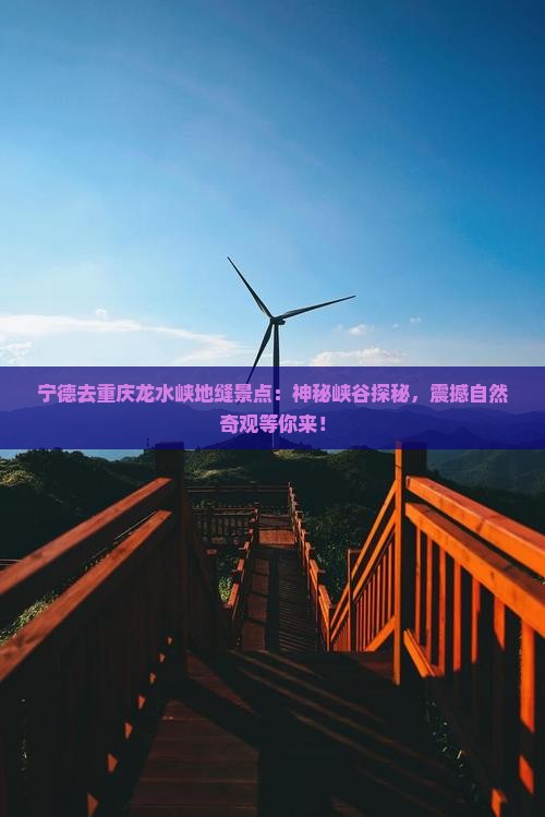 宁德去重庆龙水峡地缝景点