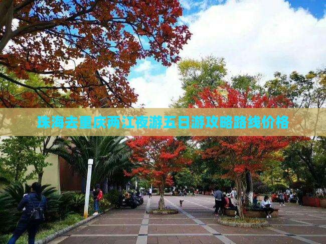 珠海去重庆两江夜游五日游