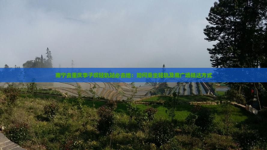 南宁去重庆李子坝轻轨站必去地：如何乘坐轻轨及南广场抵达方式