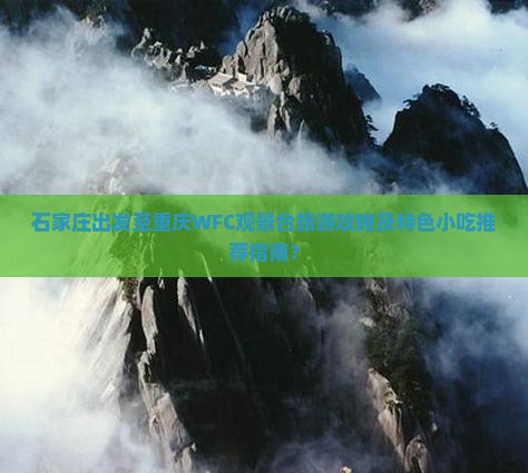 石家庄到重庆wfc观景台旅游小吃