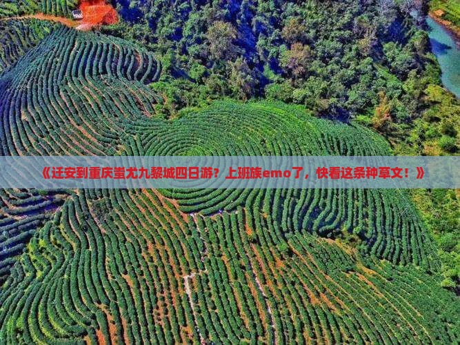 迁安到重庆蚩尤九黎城四日游