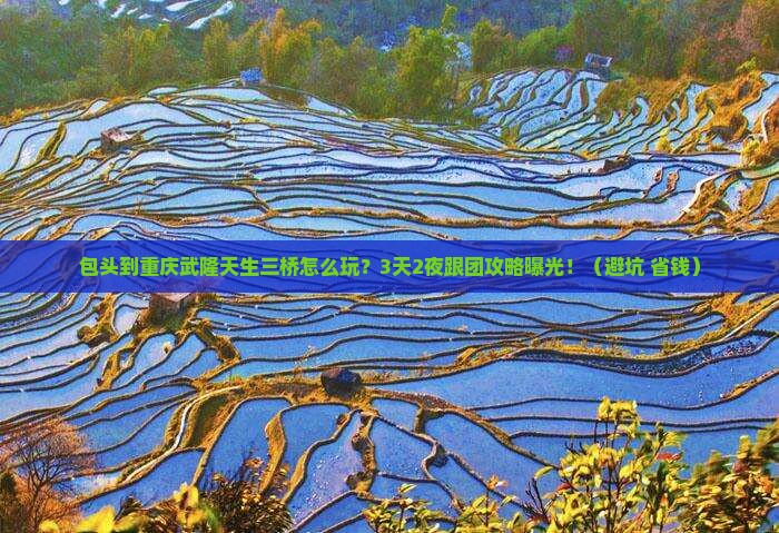 包头到重庆武隆天生三桥团体旅游