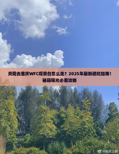 资阳去重庆wfc观景台必去地