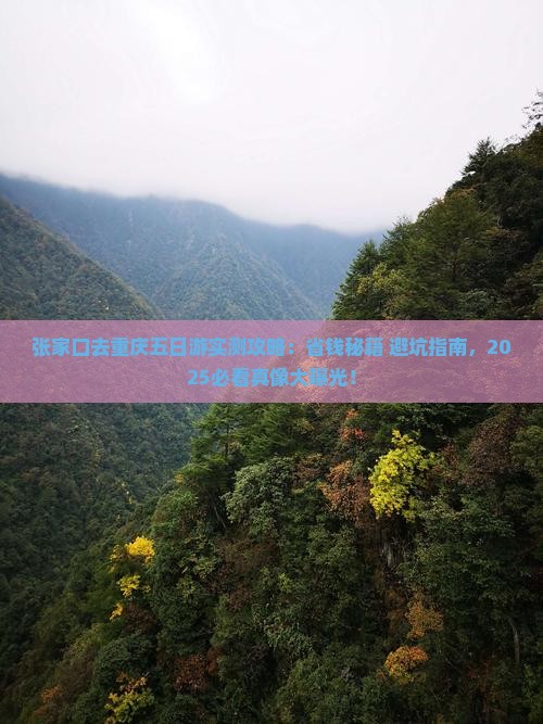 张家口去重庆五日游