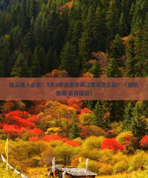 连云港去重庆两江夜游旅行社
