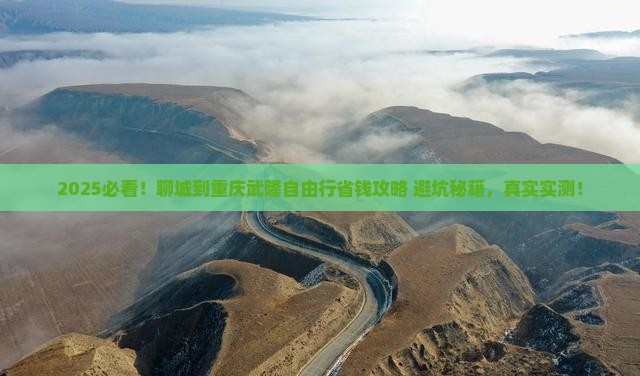 聊城到重庆武隆自由行