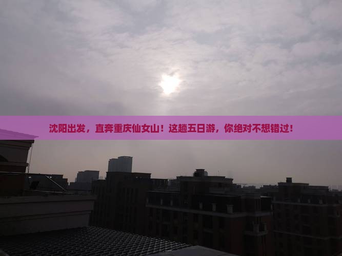 沈阳去重庆仙女山五日游
