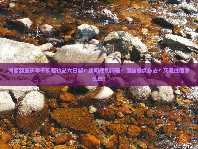 海西到重庆李子坝轻轨站六日游