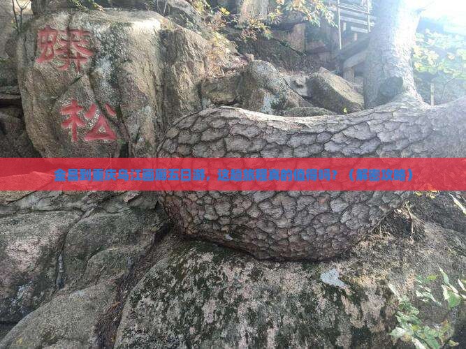 金昌到重庆乌江画廊五日游