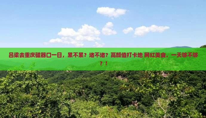 吕梁去重庆磁器口一日
