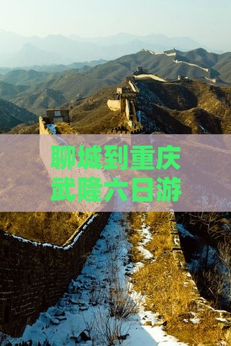 聊城到重庆武隆六日游