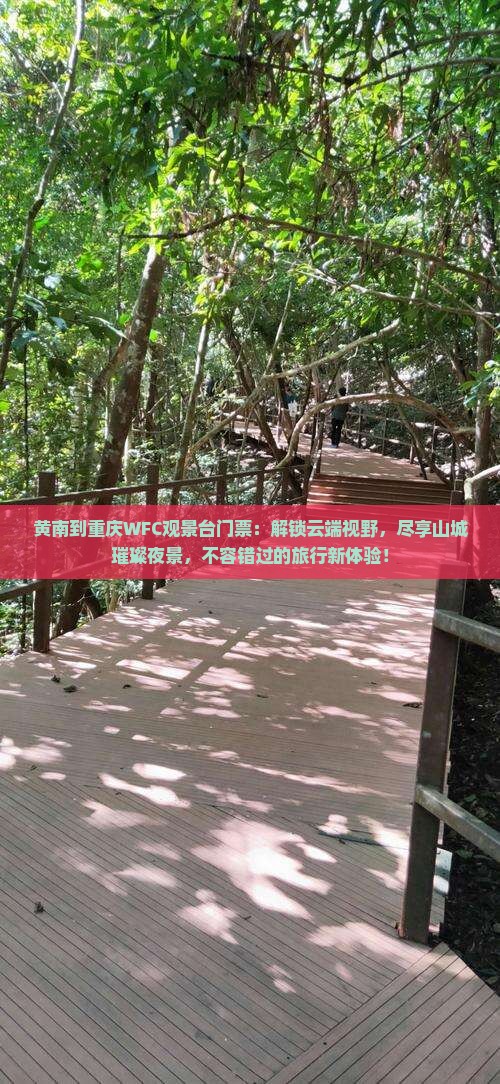 黄南到重庆wfc观景台门票