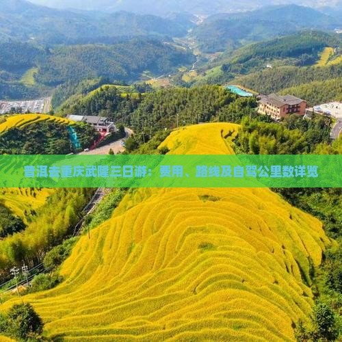 普洱去重庆武隆三日游：费用、路线及自驾公里数详览