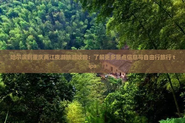 哈尔滨到重庆两江夜游旅游攻略：了解更多景点信息与自由行旅行 tips