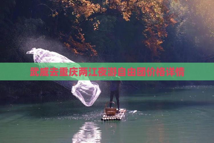 武威去重庆两江夜游自由团价格详情