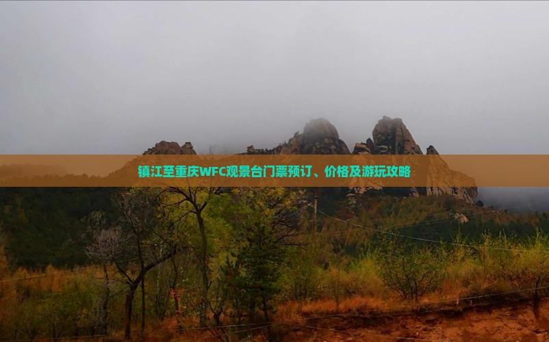 镇江至重庆WFC观景台门票预订、价格及游玩攻略