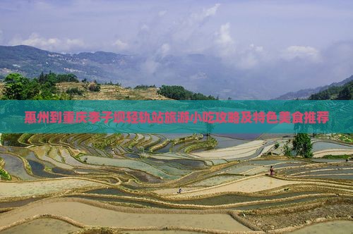惠州到重庆李子坝轻轨站旅游小吃攻略及特色美食推荐