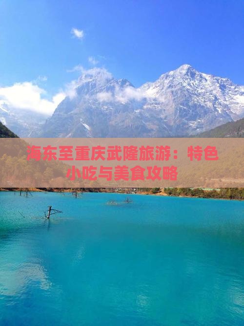 海东至重庆武隆旅游：特色小吃与美食攻略