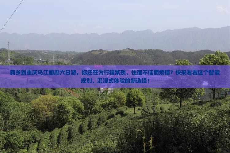 新乡到重庆乌江画廊六日游