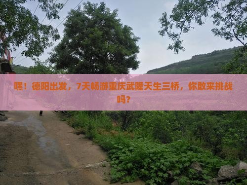德阳到重庆武隆天生三桥七日游