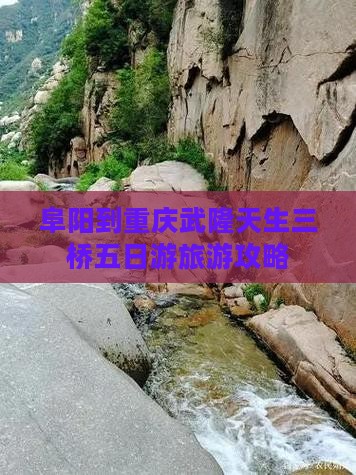 阜阳到重庆武隆天生三桥五日游
