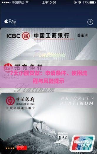 7天小额贷款：申请条件、使用流程与风险提示