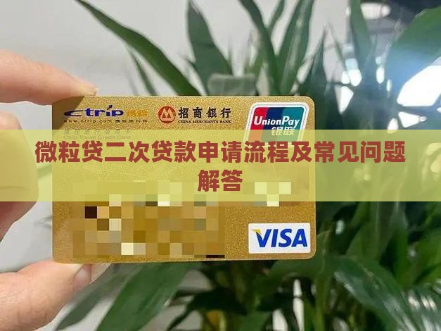 微粒贷二次贷款申请流程及常见问题解答