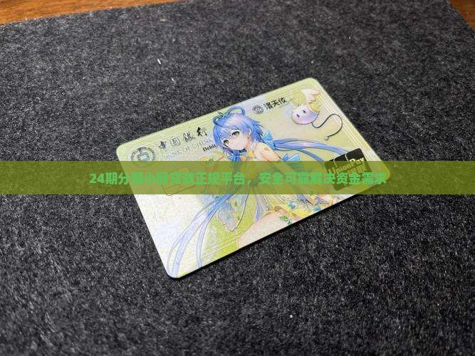 24期分期小额贷款正规平台，安全可靠解决资金需求