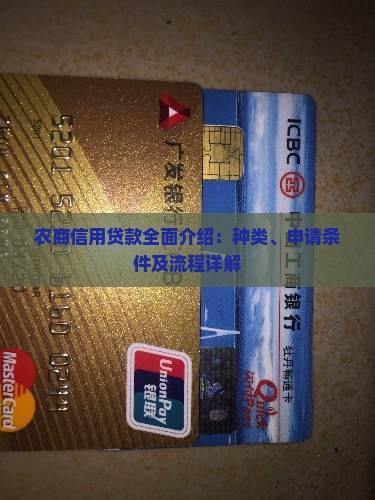 农商信用贷款全面介绍：种类、申请条件及流程详解