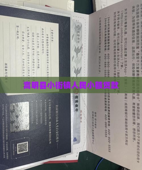 嵩明县小街镇人民小额贷款