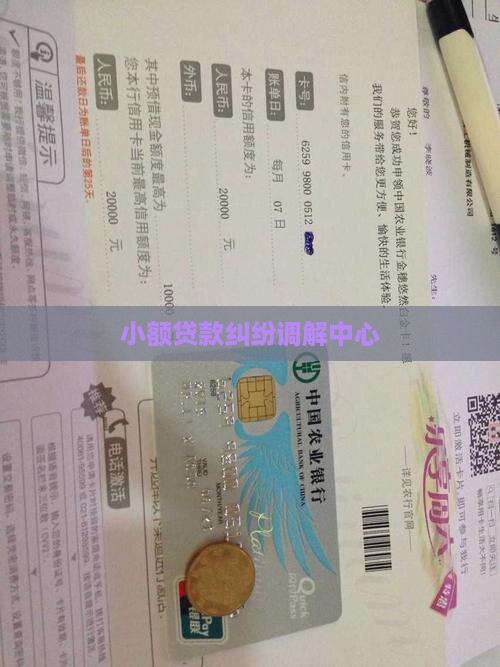 小额贷款纠纷调解中心