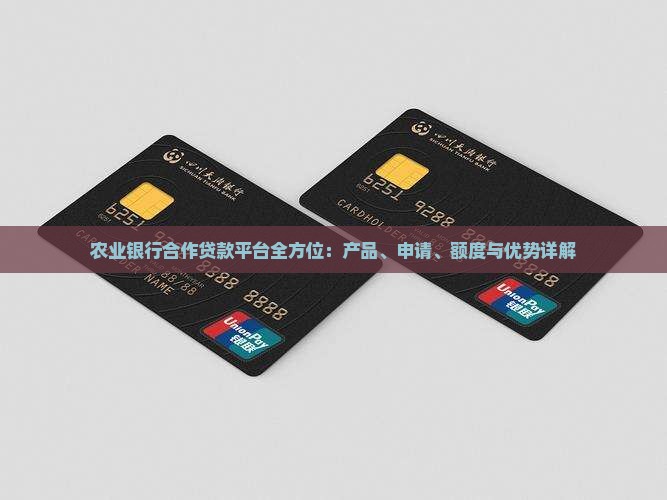 农业银行合作贷款平台全方位：产品、申请、额度与优势详解