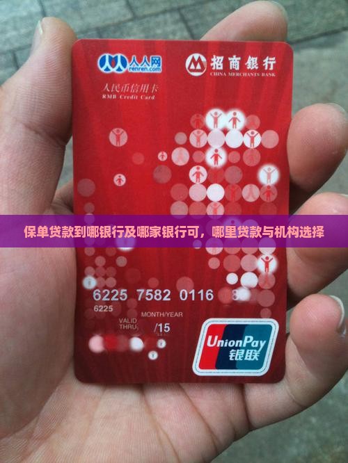 保单贷款到哪银行及哪家银行可，哪里贷款与机构选择