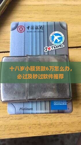 十八岁小额贷款6万怎么办，必过及秒过软件推荐