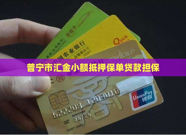 普宁市汇金小额抵押保单贷款担保