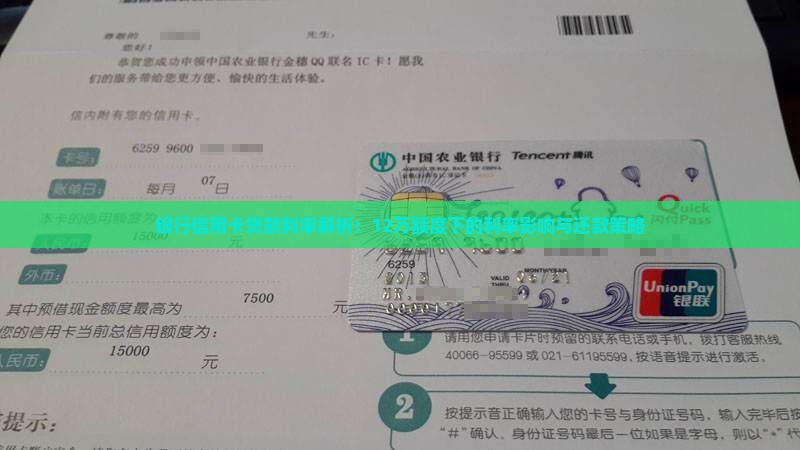 银行信用卡贷款利率解析：12万额度下的利率影响与还款策略