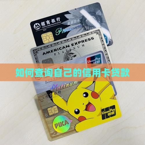 如何查询自己的信用卡贷款