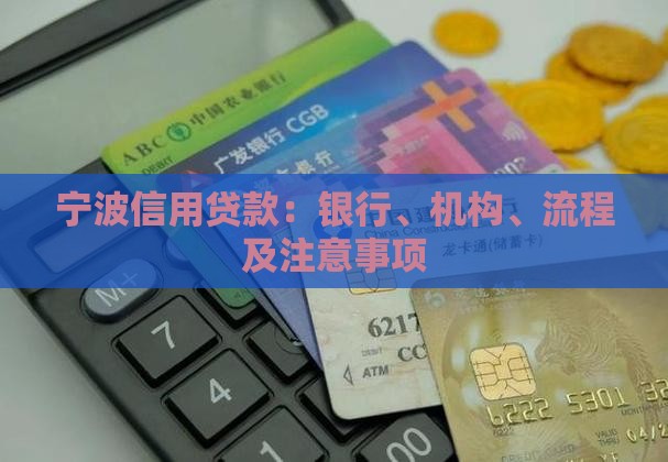 宁波信用贷款：银行、机构、流程及注意事项