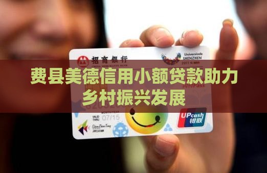 费县美德信用小额贷款助力乡村振兴发展