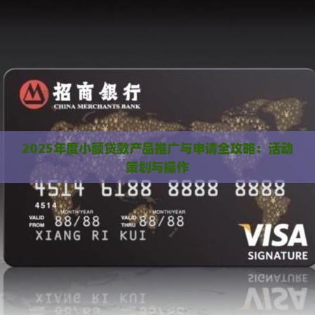 2025年度小额贷款产品推广与申请全攻略：活动策划与操作